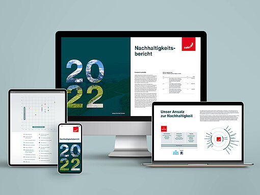 pc und laptop website zehnder nachhaltigkeitsbericht
